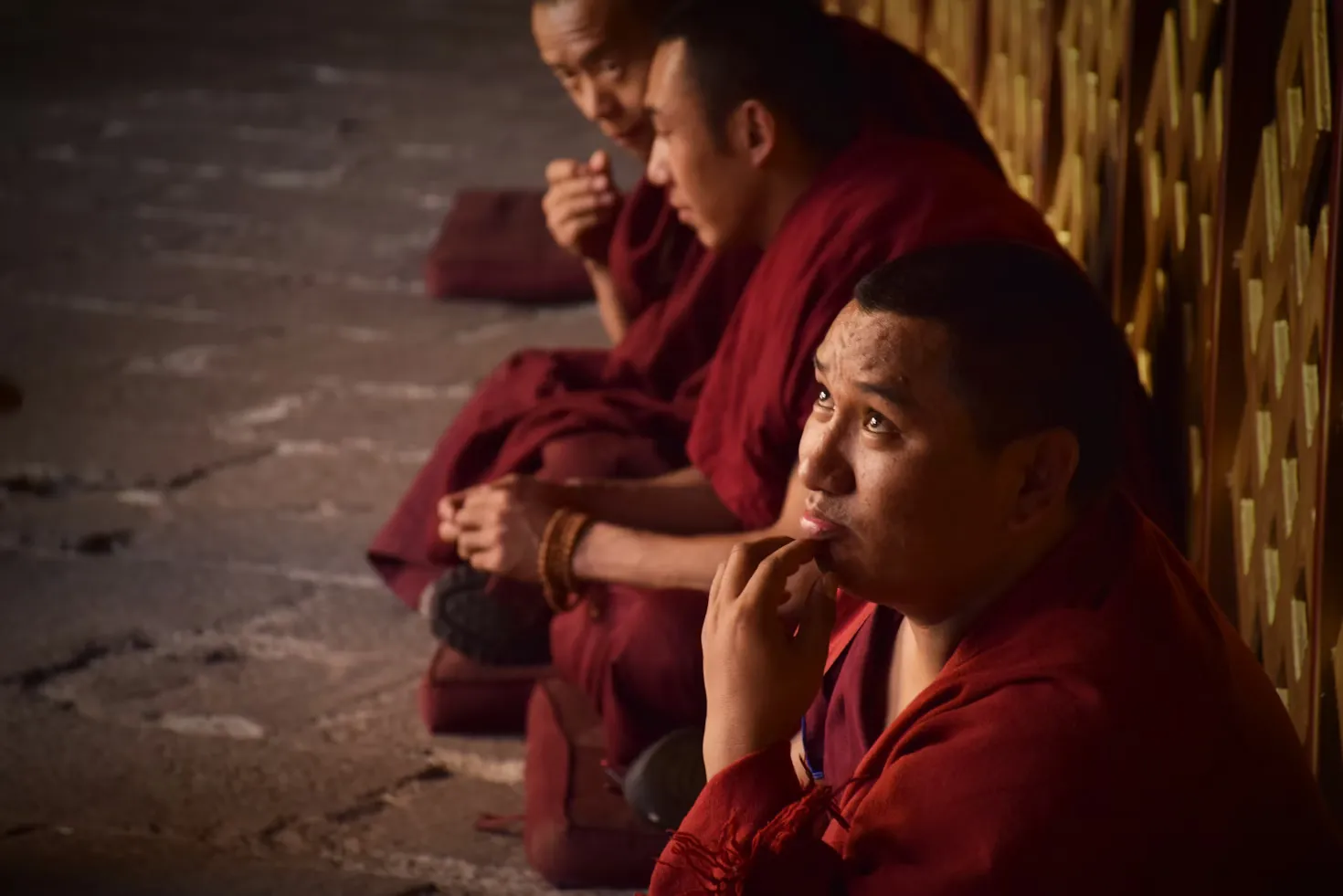 Monk in Prayer
