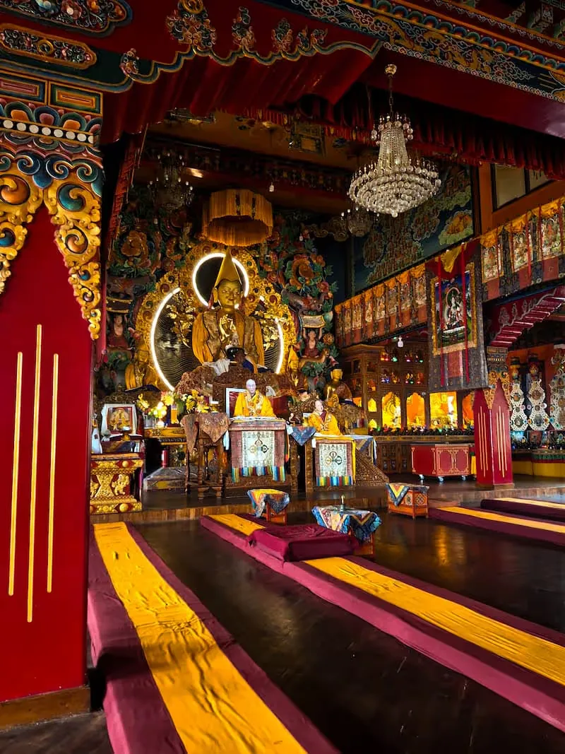 Buddha Statue inside Kapan Monastery